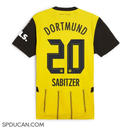 Muški Nogometni Dres Borussia Dortmund Marcel Sabitzer #20 Domaci 2024-25 Kratak Rukav